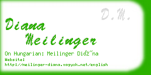 diana meilinger business card
